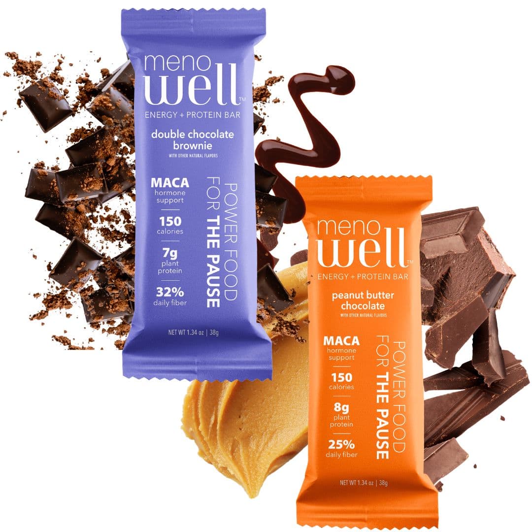 MenoWell bars with whole-food ingredients